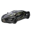 1/24 Bugatti Tourbillon Chiron Liga Modelo de Carro Esportivo Metal Fundido Carro de Corrida Super Veículos Modelo de Carro Simulação Som e Luz Presente para Crianças
