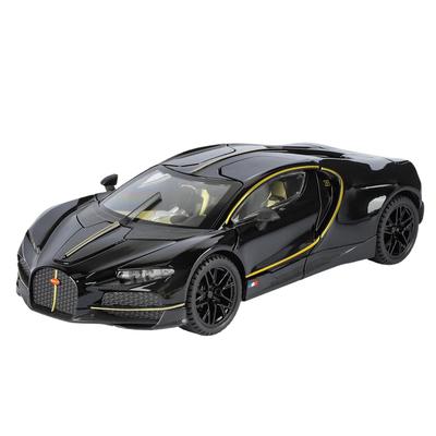 1/24 Bugatti Tourbillon Chiron Legierung Sportwagen Modell Diecast Metall Rennwagen Superfahrzeuge Automodell Sound- und Lichtsimulation Kindergeschenk
