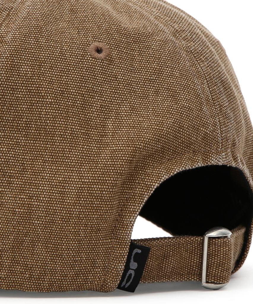 Eondeokeonteulol Washed Cotton Vintage Relaxed Fit Logo Oversized Big Head Ball Cap Unisex Baseball Cap Uc / Bio Washed B B / Ox Desert