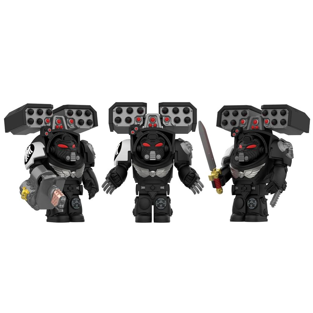 Warhammer Minifigur Rüstungs- und Waffen-Zusammenbau Spielzeug