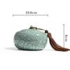 Longquan Celadon Ceramic Tea Caddy