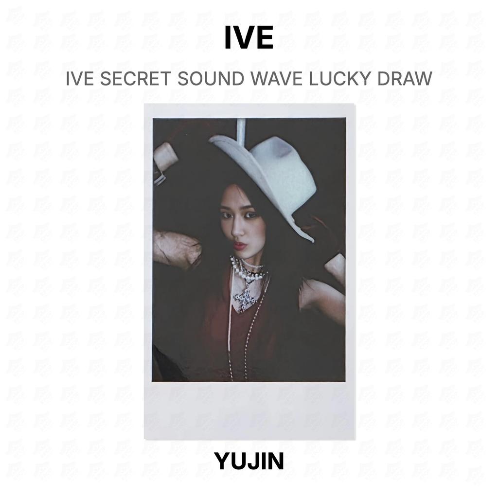 IVE SECRET SOUND WAVE LUCKY DRAW Official Photocard