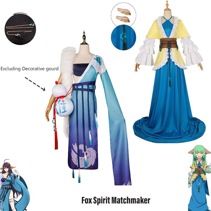 Spirit Fox Matchmaker Cosplay Costume Halloween Cos Anime Woman Roleplaying