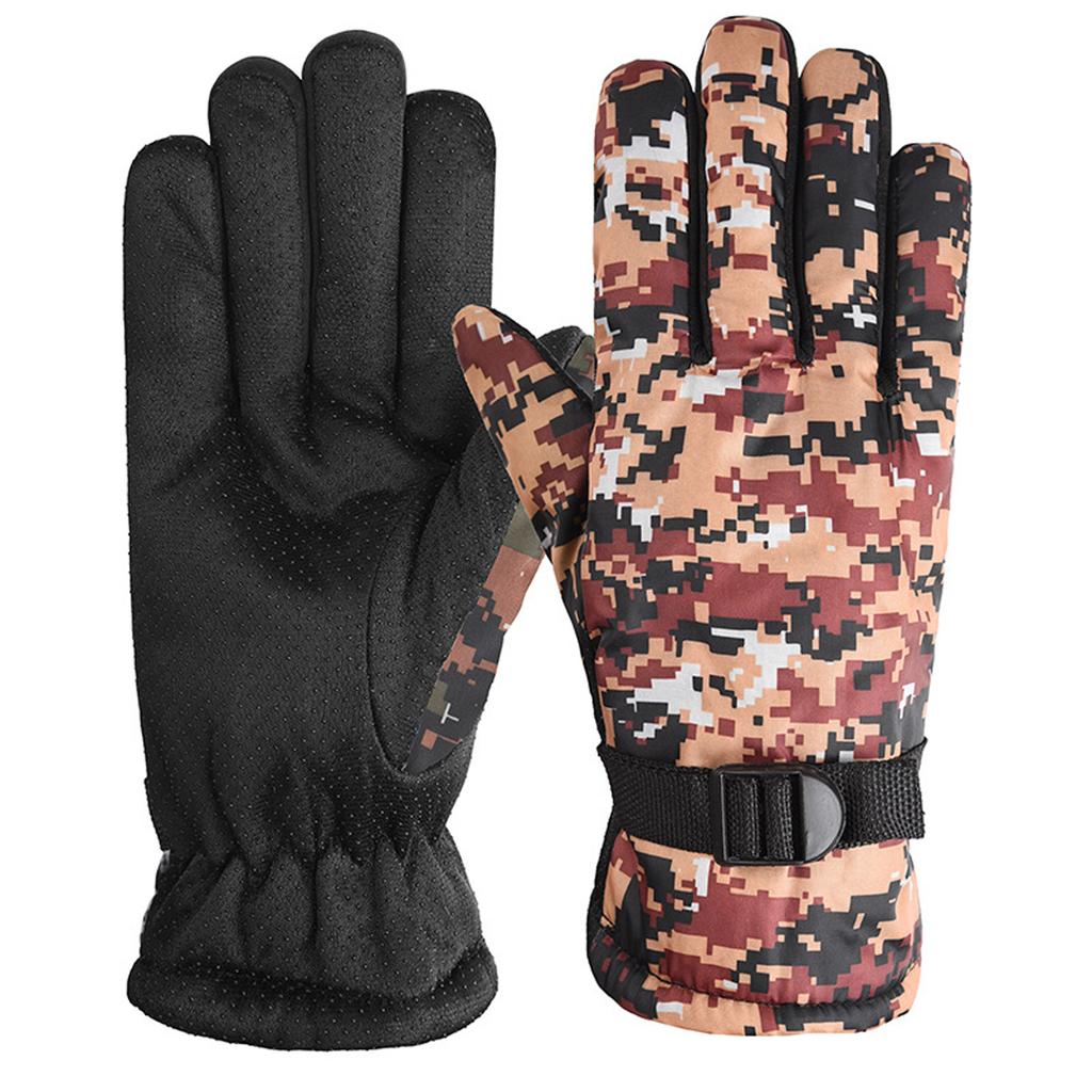 Winterhandschuhe Warm, Winddicht, Verdickte Outdoor-Radhandschuhe