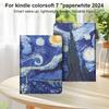 PU Leather Cover for Kindle Paperwhite 12th Gen 2025 7'' with Auto Wake Sleep Card Slot for Kindle Colorsoft Signature Edition