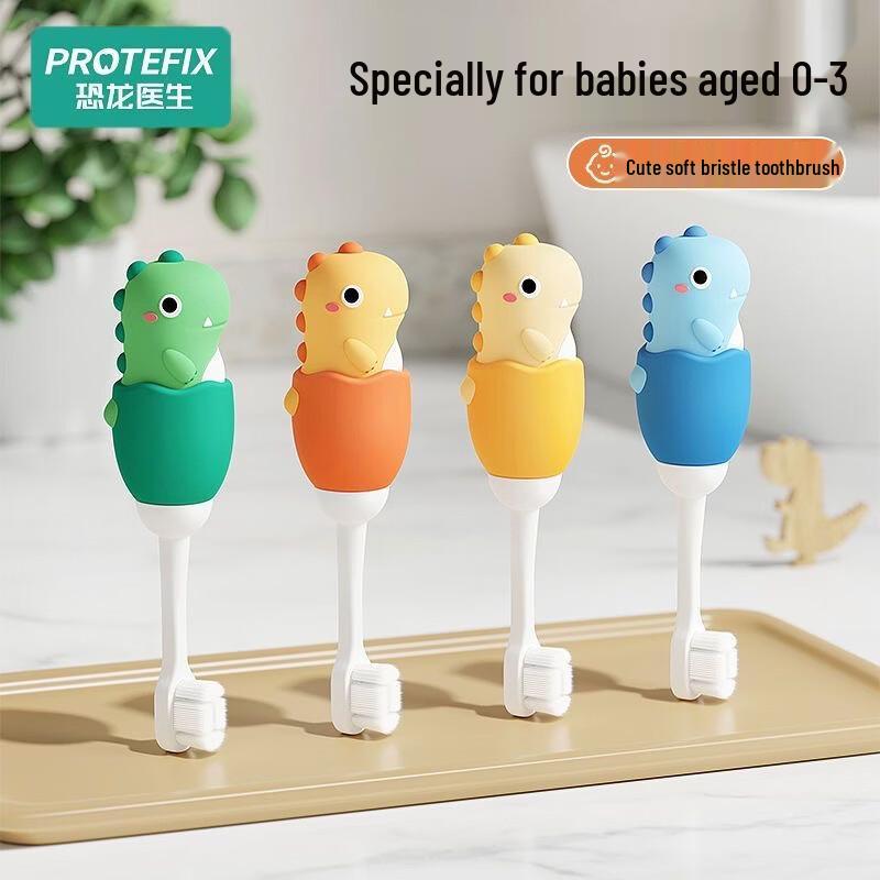 

Dinosaur Doctor Kids Training Toothbrush (0-3 Years)