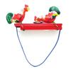 Tin Rooster Pecking Rice Retro Nostalgic Toy 80s Classic