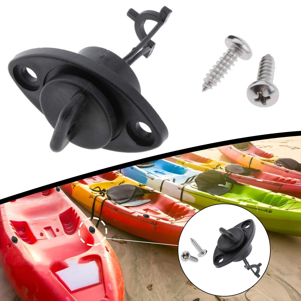 1pc Marine Drain Plug Nylon Oval Transom Bung Hull Hole Drainage Sealing Plugs For Kayak Canoe Peddle Marine Boat Accessories