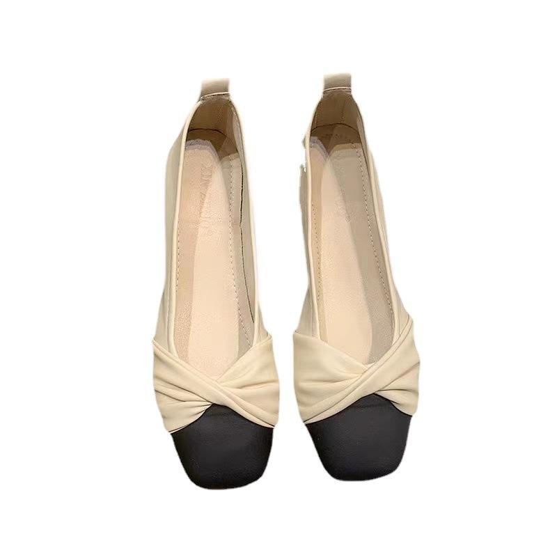 Mary Jane Late Evening Breeze Gentle Soft-soled Ladyshoes Single Shoes 2024 Spring and Autumn Versatile Flat-soled Casual Women's Shoes