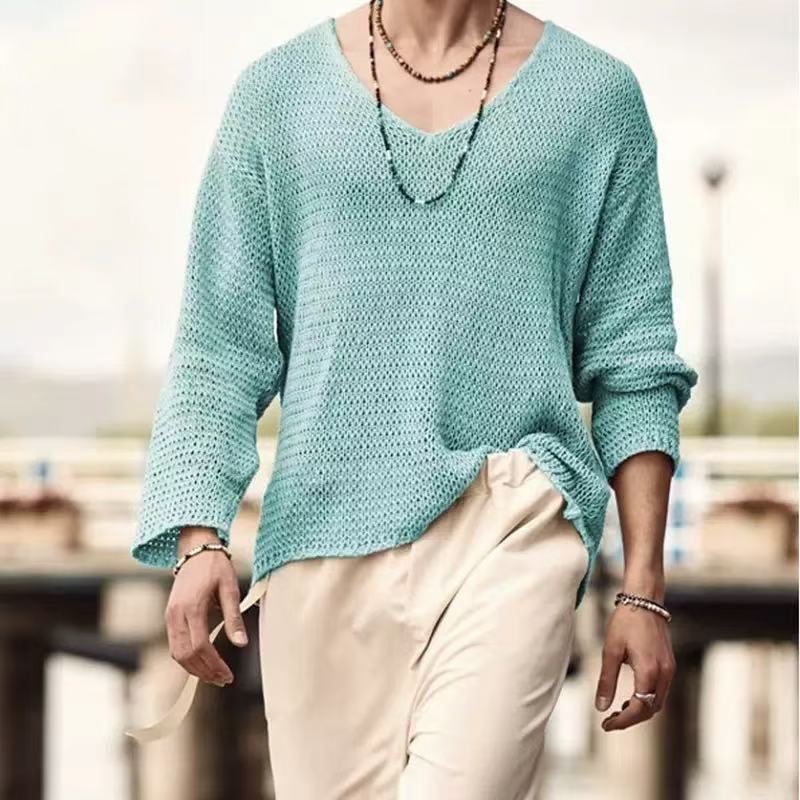 Men's Pullover Knit Sweater