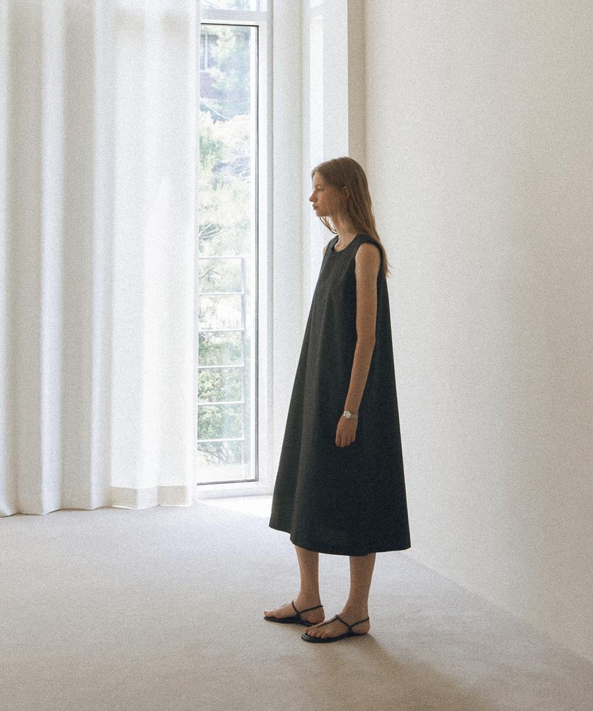 Yulago Cotton Sleeveless Dress