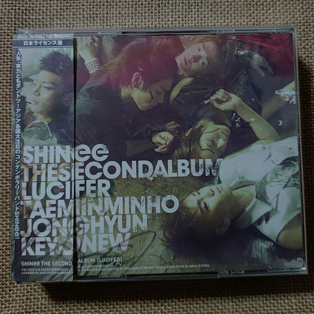 

[USED] SHINee “THE SECOND ALBUM LUCIFER” CD+DVD