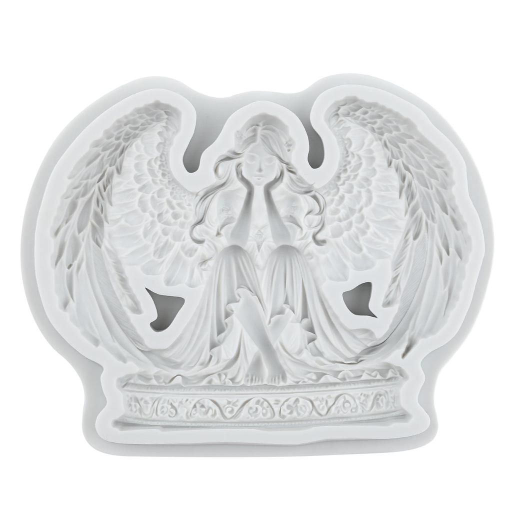 Formy Silikonowe Anioł Anioł Forma Fondant Narzędzia do Dekoracji Ciast Topper na Babeczki Cukierki Czekolada Forma do Gumpasty