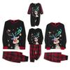 2023 Autumn Family Plaid Christmas Pajama Set - Cozy Cotton Parent-Child Outfits for Three or Four