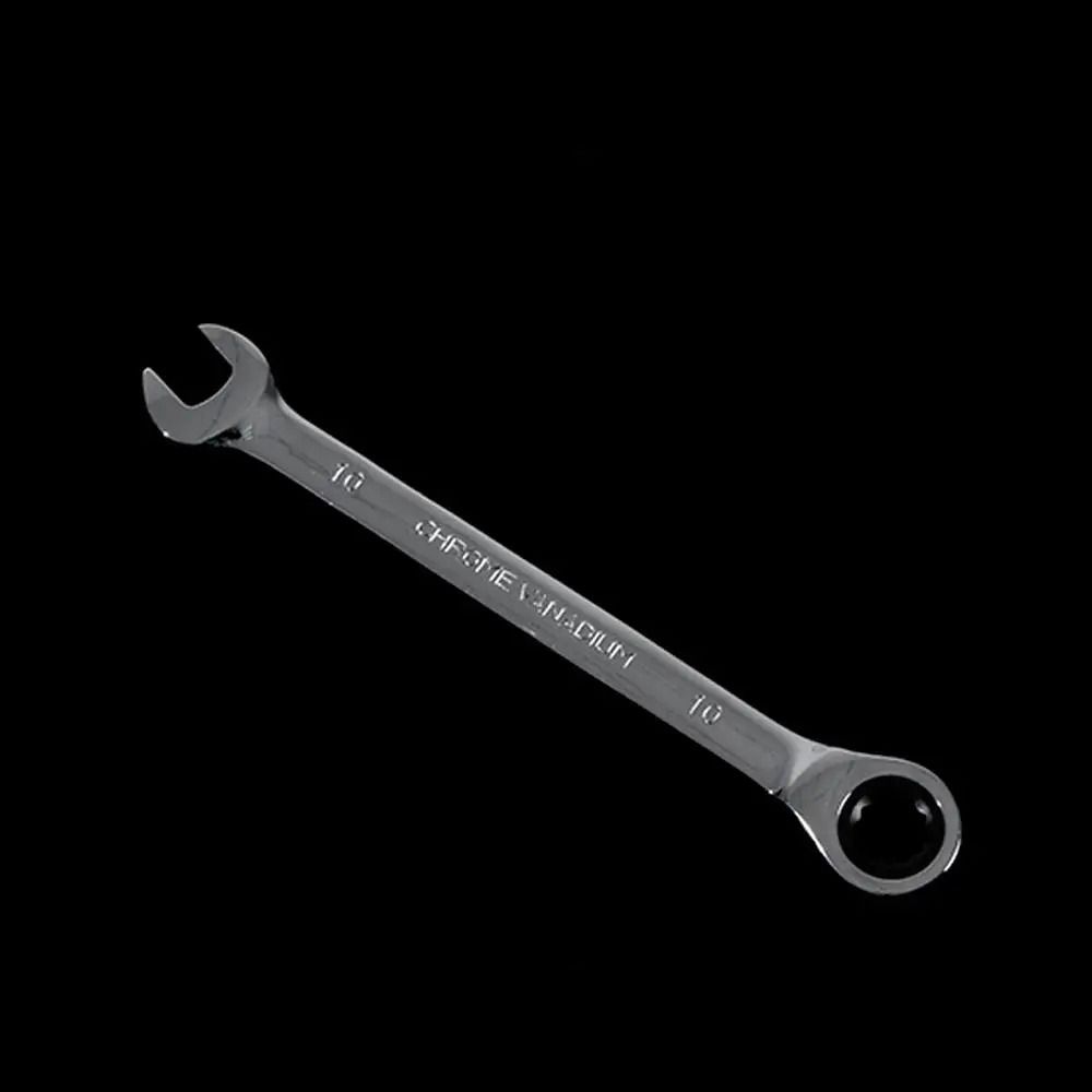 1Pcs 8-17mm Ratcheting Socket Spanner Metric Nut Hand Tool Durable Ratchet Wrench