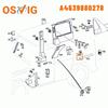 20PCS Door Trim Retaining Clips for Mercedes-Benz OE# A0019915698 A4639880278