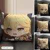 Aether Cute Cute Genshin Impact Cushion Cover Natural Linen Organic Fabric DoubleSided Printing Sofa Home Decor Pillow Case