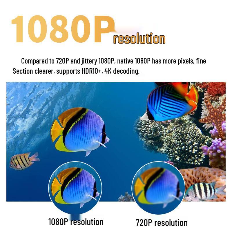 Autofocus Android Smart Projector for Office and Home Meetings