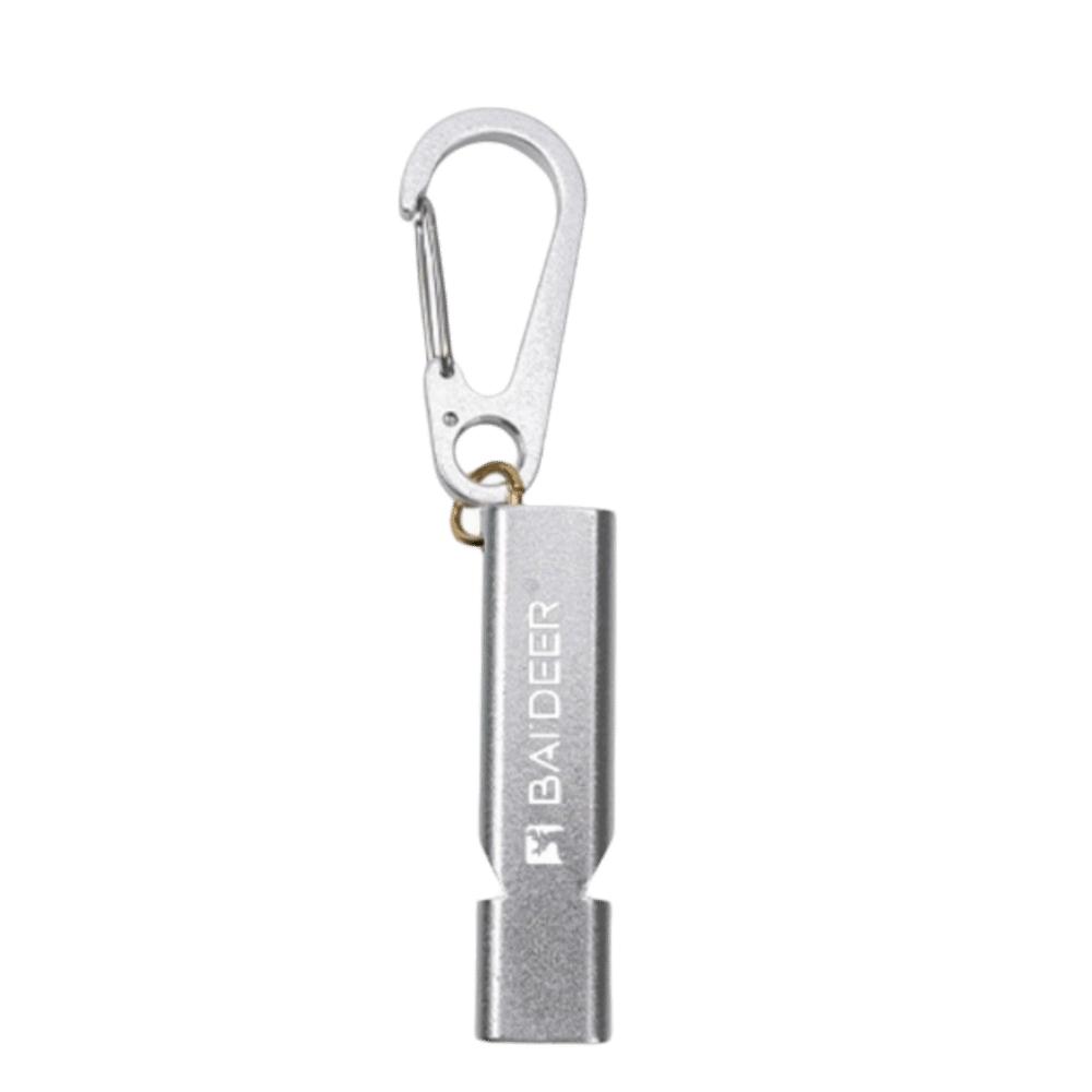 

Portable High Decibel Whistle Loud Safety Whistle Double-tube Whistle Children s Safety серебряный