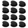 12Pcs Lip Brush Dustproof Covers Silicone Makeup Anti-Lost Protective Travel Accessories Silicone Lip Brush Cover