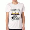 Bookmarks And Quitters Unisex's Cotton T Shirt, Premium Cotton Graphic Print, Durable, Casual And Fashionable. Perfect For Book Lovers And Motivation,