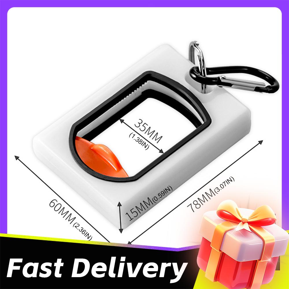 1-5PCS Square Cable Tie Organizer Fluorescent Portable Storage Cable Tie Holder Stable Fluorescent Organizer Indoor Outdoor Use