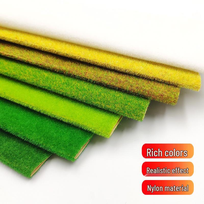 Handmade Architectural Model Turf for Outdoor Lawn and Grassland Models