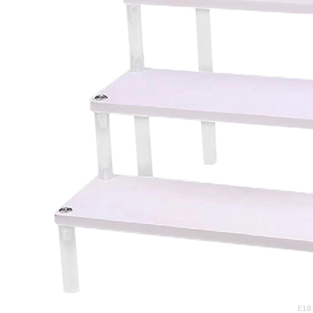Natural Wood Showcase Shelf for Beauty Essentials and Sweets