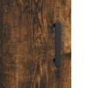 Wall Mounted Cabinet Smoked Oak Finish 60 x 31 x 70 cm Engineered Wood