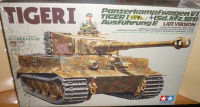 Tamiya Military Miniature Series Tiger I Late Model 1/35