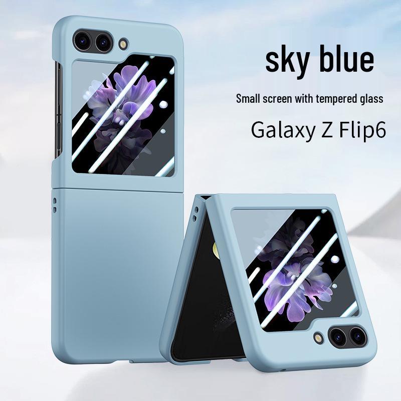 Compatible with Samsung Z Flip 4/5/7: Skin-Feel, Drop-Proof Protective Phone Case with Full Coverage.