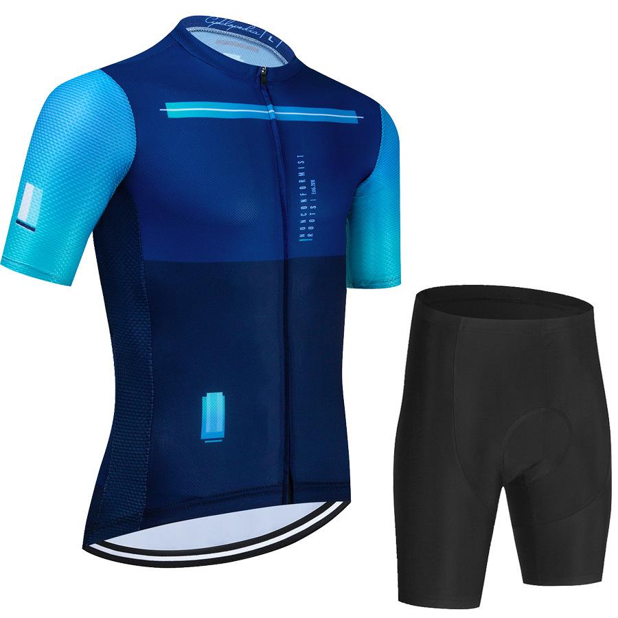 Summer Short-Sleeved Cycling Suit, Mountain Biking Sports Cycling Equipment