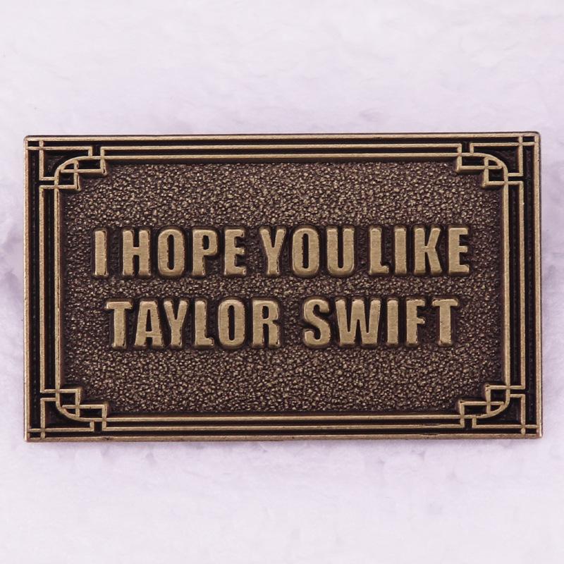 Taylor Swift Brooch Badge