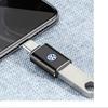 For VolkswagenType C To USB Adapter OTG Converter Connector For Volkswagen VW Caddy Scirocco Beetle CC Touareg Tiguan Touran Rline Golf Polo R