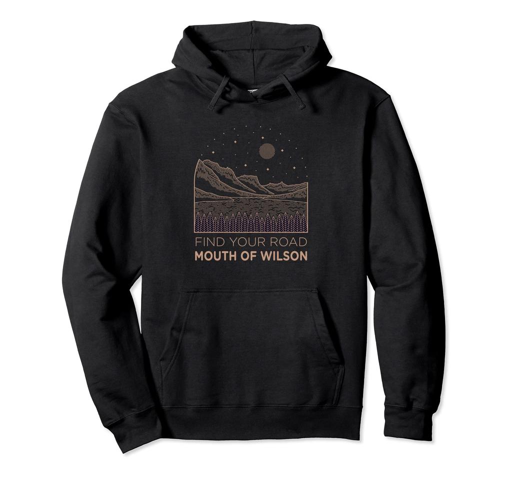 Find Your Road Wilson Nature Virginia Outdoor Mouth of Wilson Nature Hoodie