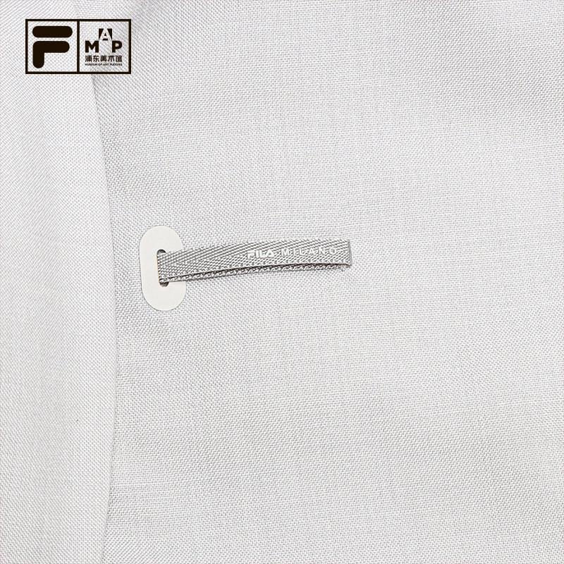 Fila Morandi Milano Series Tkaná volná bunda s dlouhým rukávem na zip Dámské bundy F11W635713F-IV