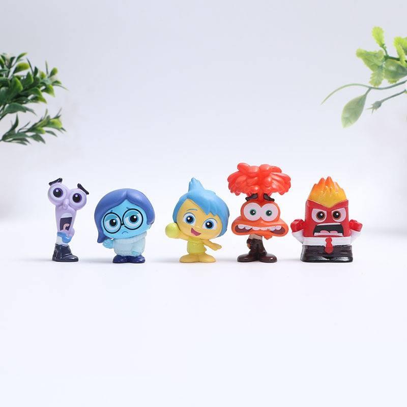 Miniature Inside Out Emotion Figures Pvc Collectible Toys Fun And Colorful Designs