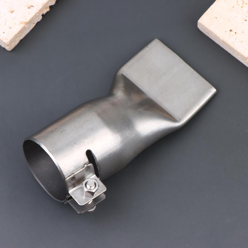 40MM Stainless Steel Flat Nozzle for Hot Air Welding Nozzle High Temperature Resistance PVC Welding Scene