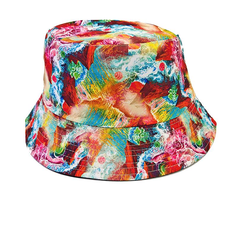 Reversible Hip Hop Bucket Hat for Men & Women - Trendy Sun Protection for Outdoor Travel