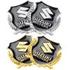 1/2pcs 3D Car Badge Metal Sticker Window Trunk Emblem Decoration Decal For Suzuki Ignis Swift Jimny Grand Vitara SX4 Accessories