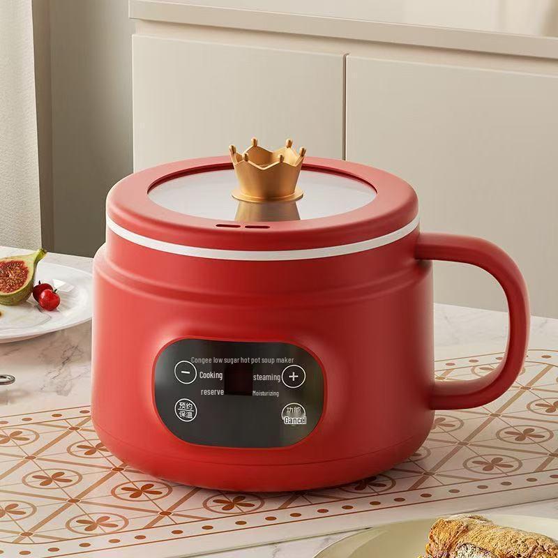 Multifunctional Electric Cooker: Dormitory Pot, Steamer, Boiler, Hot Pot, Student-friendly, Smart Rice Cooker.