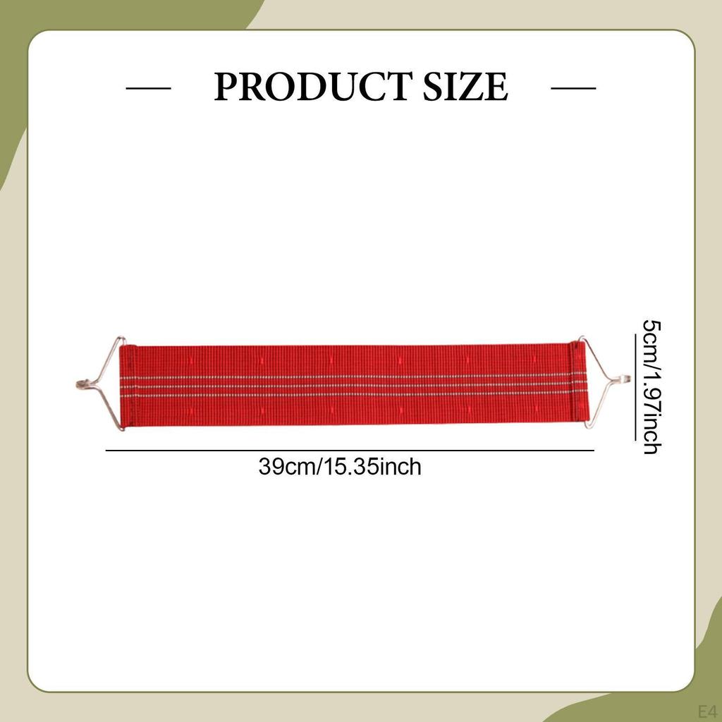 3 Pack Patio Chair Replacement Reinforcement Straps, Heavy Duty Extendable with Elastic Band for