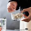 Imported Creative Transparent Glass Snack Plate - Small Dish for Bar or KTV