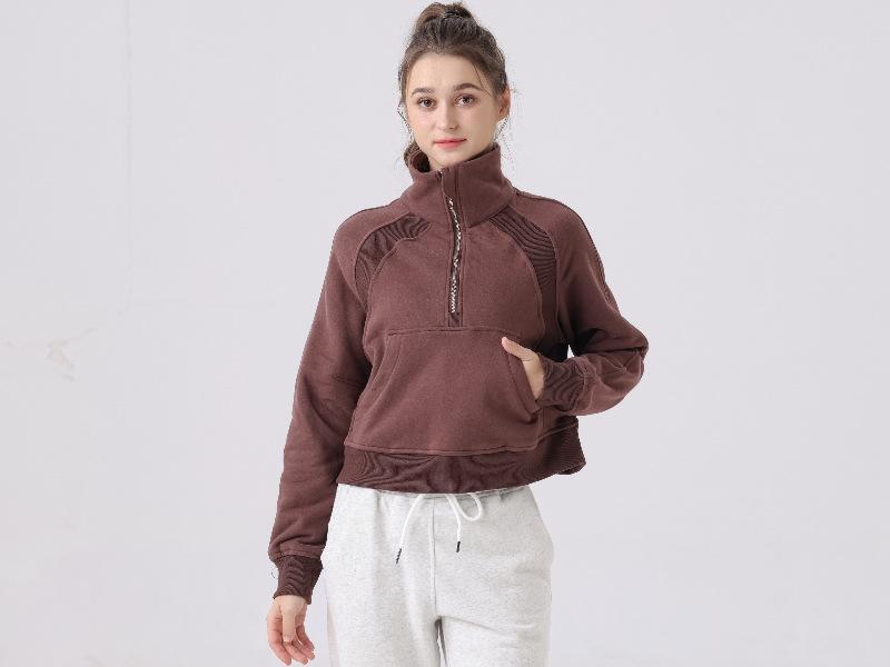 Women's Hooded Fleece Sweatshirt for Yoga and Fitness