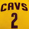 Adidas X NBA Collaboration Cavaliers Kyrie Irving Logo Letter 2 Fan Edition Sleeveless Basketball Jersey Unisex jerseys Yellow 7470A-3CC-K91515