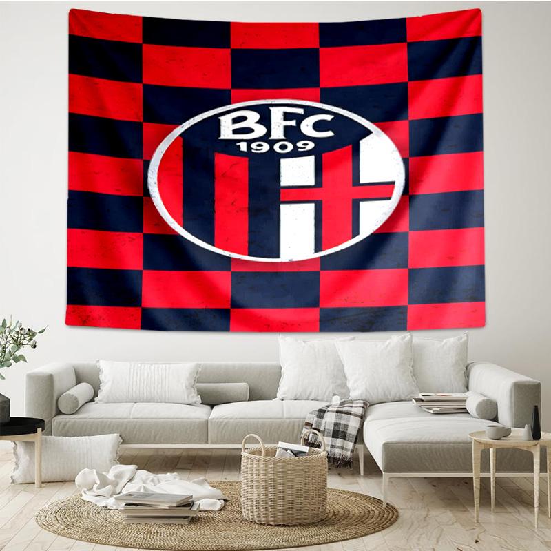 1PC Milan Football Club Printed Tapestry Room Decoration Wall Hanging for Living Room Bedroom, Dormitory, Birthday and Christmas Gifts