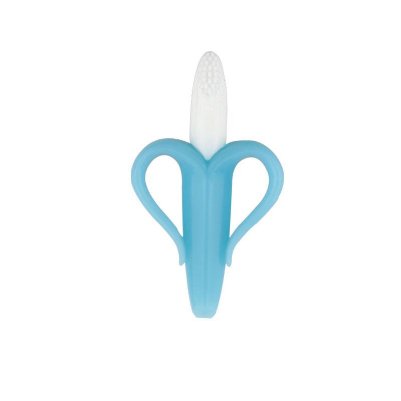

Silicone Banana Teether & Toothbrush for Babies