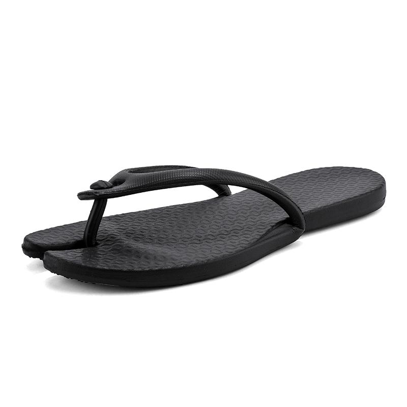 Summer  Slippers Beach Shoes Couples Portable Flip-Flops Travel Home Lightweight Sandals Outdoor Slides Solid Color Comfortable