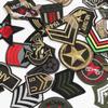 50Pcs Random Morale Patch Bundle, Full Embroidery Loop and Hook Patches Set for Caps, Bags, Backpacks, Vest, Gears Etc