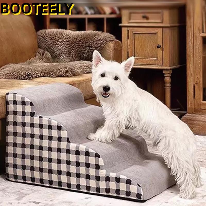 Pet 2/3 Steps High Density Foam Dog Secure Stairs Ramps Non-Slip Pet Steps for Older Dogs Pet with Joint Pain Sofa Bed Ladder